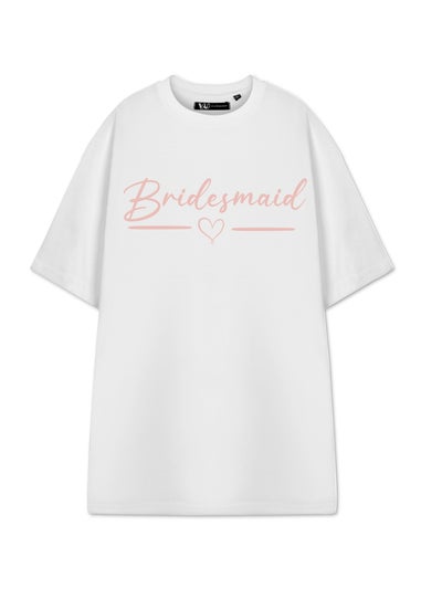 Show Me The Merch The Bridesmaid White T Shirt