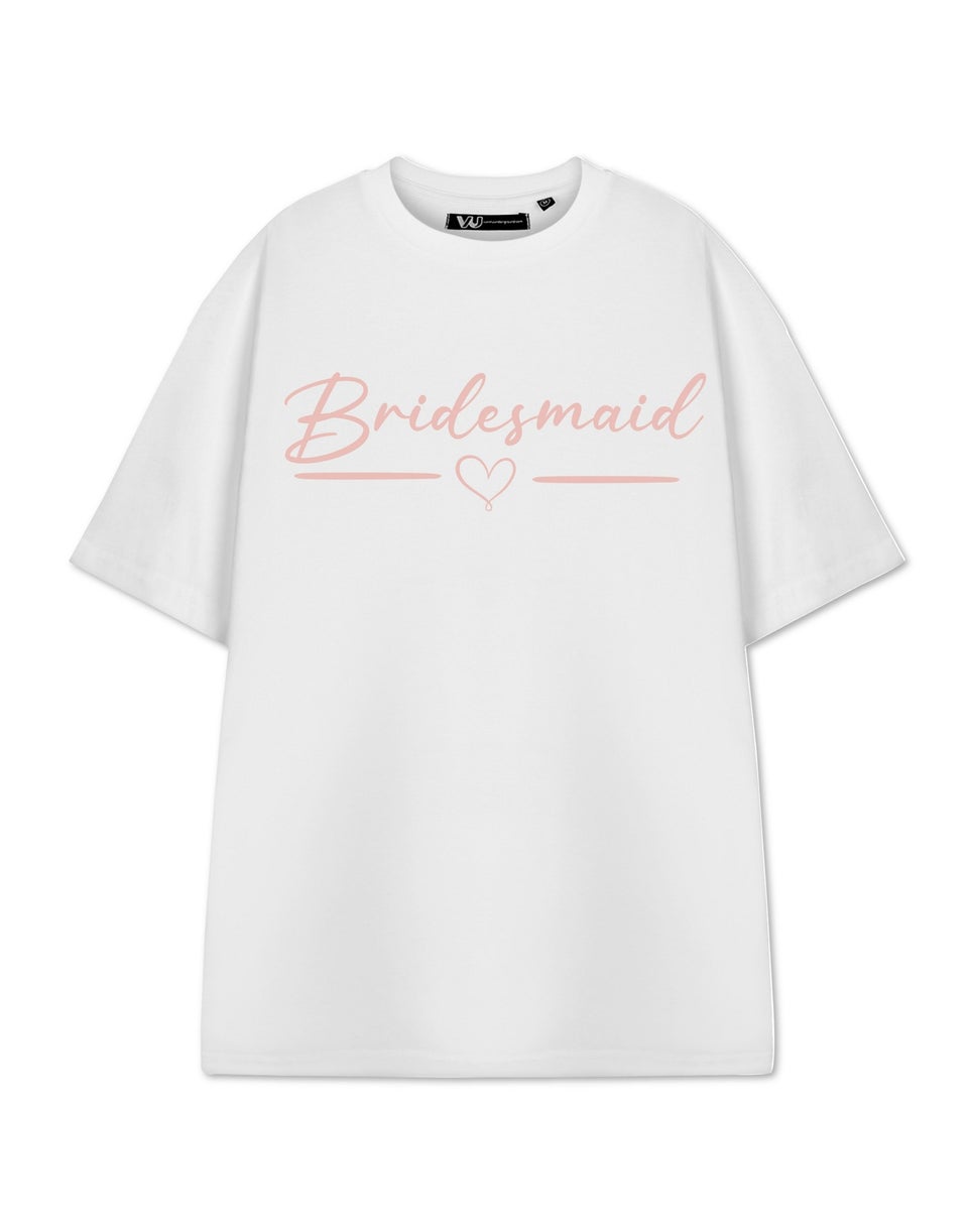 Show Me The Merch The Bridesmaid White T Shirt