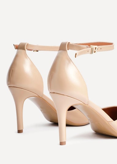 Linzi Thea Camel Faux Leather Classic Stiletto Court Heel