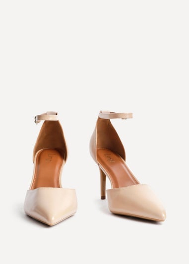 Linzi Thea Camel Faux Leather Classic Stiletto Court Heel