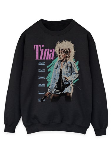 Tina Turner Private Dancer Black Graphic Sweatshirt