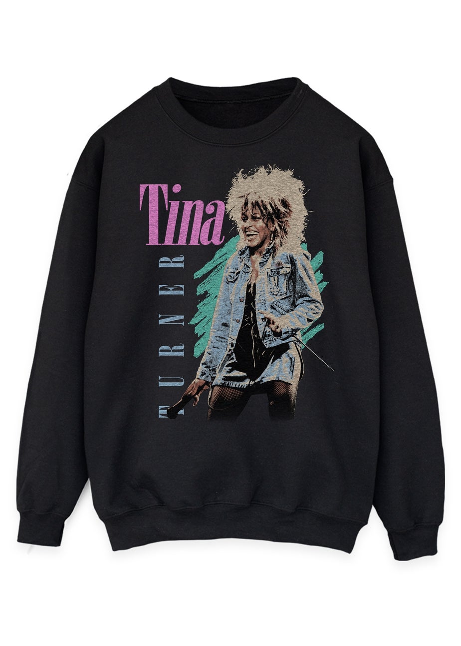 Tina Turner Private Dancer Black Graphic Sweatshirt