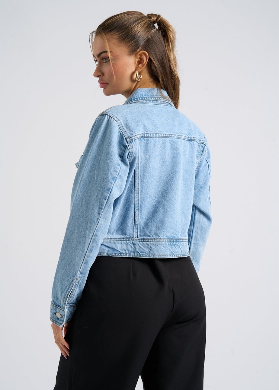 Urban Bliss Light Blue Maya Cargo Jacket