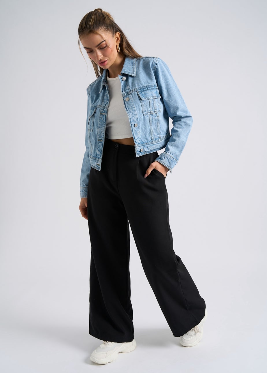 Urban Bliss Light Blue Maya Cargo Jacket