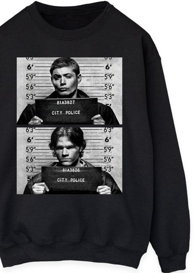 Supernatural Winchester Black Graphic Sweatshirt
