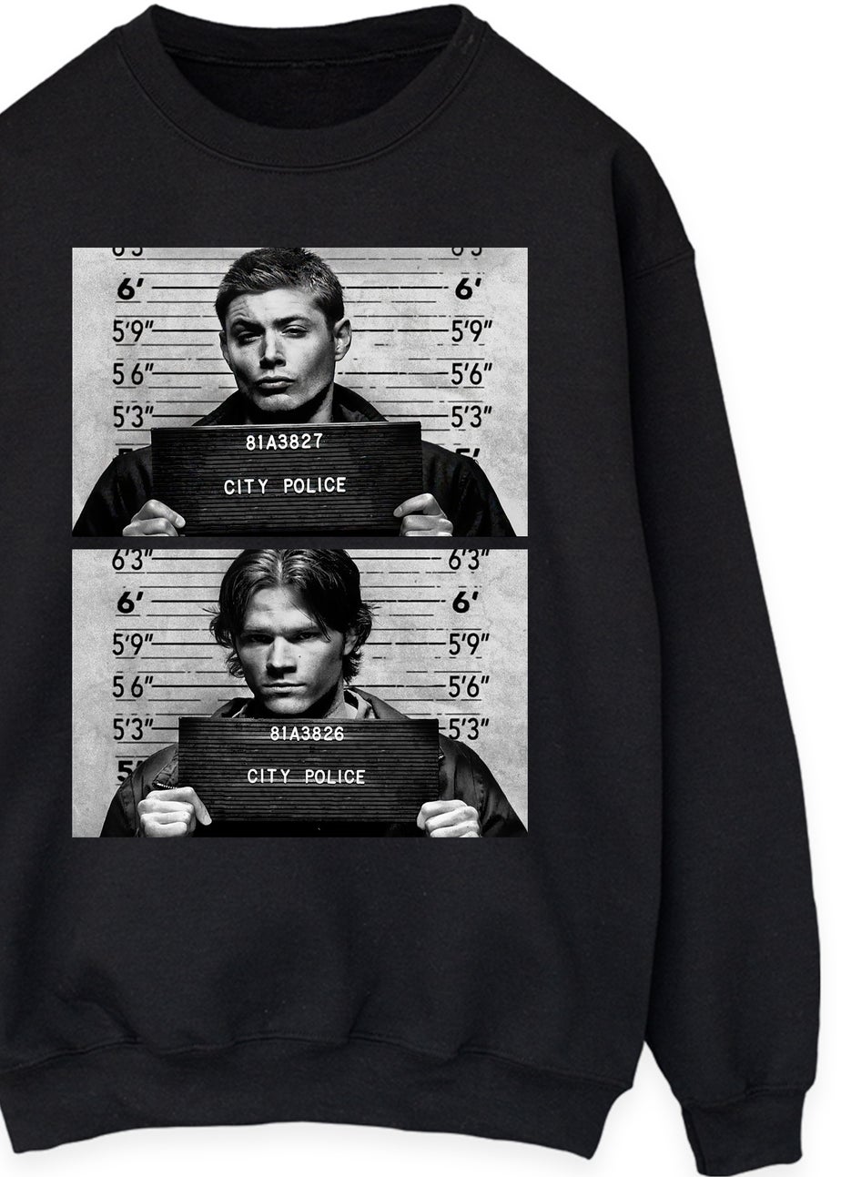 Supernatural Winchester Black Graphic Sweatshirt