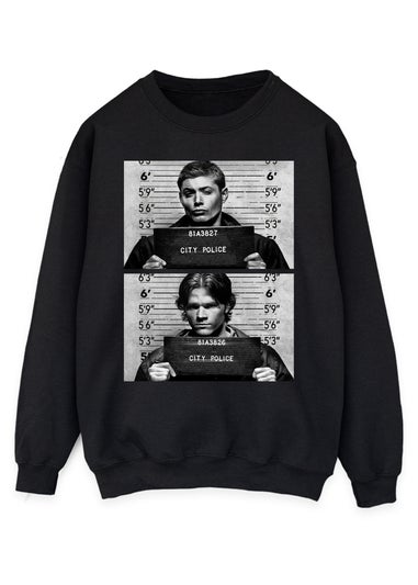 Supernatural Winchester Black Graphic Sweatshirt