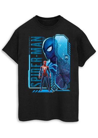Marvel Spider-Man NYC Black Graphic T-Shirt