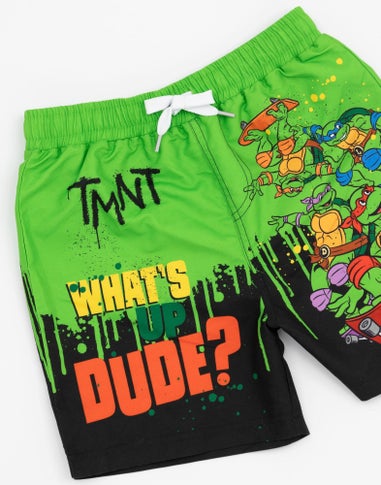 TMNT Characters Kids Multi Coloured Swim Shorts (3-10 Years)