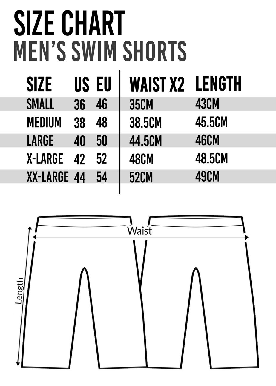 Rick & Morty Black Pickle Rick Swim Shorts