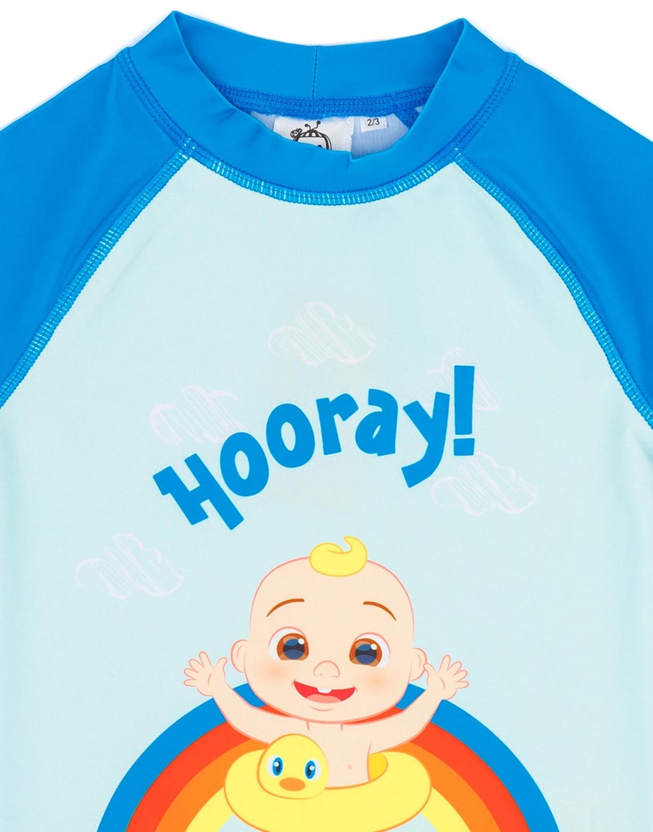 Cocomelon JJ Kids Blue 2 Piece Swim Set (12 Months-6 Years)