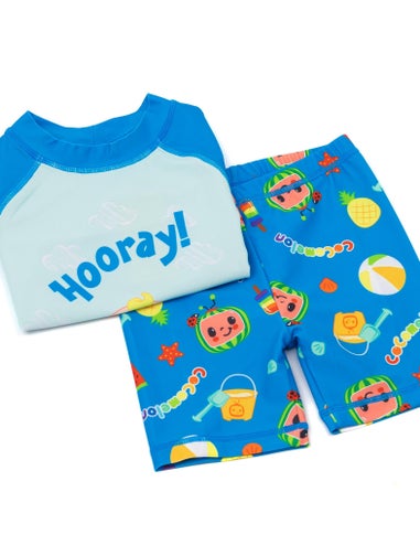Cocomelon JJ Kids Blue 2 Piece Swim Set (12 Months-6 Years)