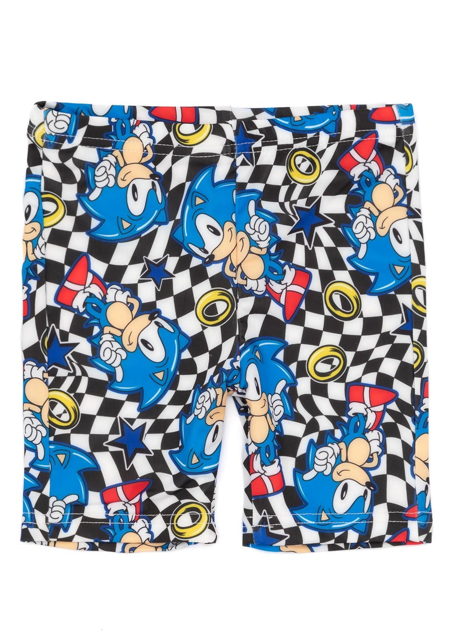 Sonic The Hedgehog Kids Blue 2 Piece Swim Set (3-10 Years)