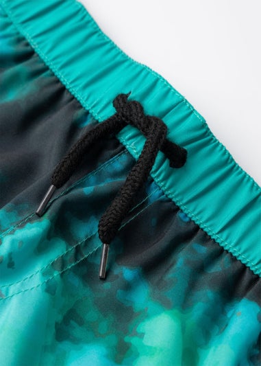 Pokemon Pikachu Kids Green Swim Shorts (4-12 Years)