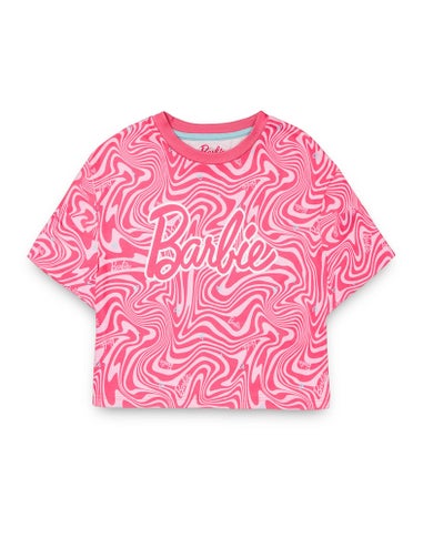 Vanilla Underground Barbie Kids Pink Shortie Pyjama Set (3-12 Years)