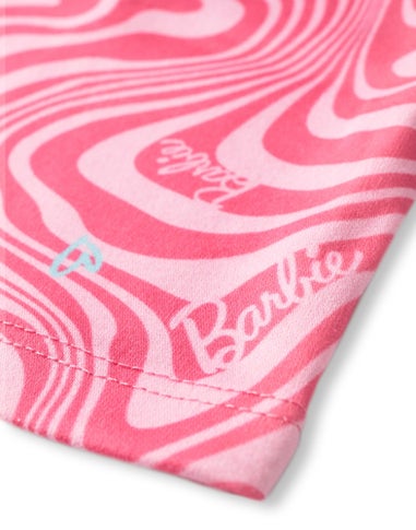 Vanilla Underground Barbie Kids Pink Shortie Pyjama Set (3-12 Years)