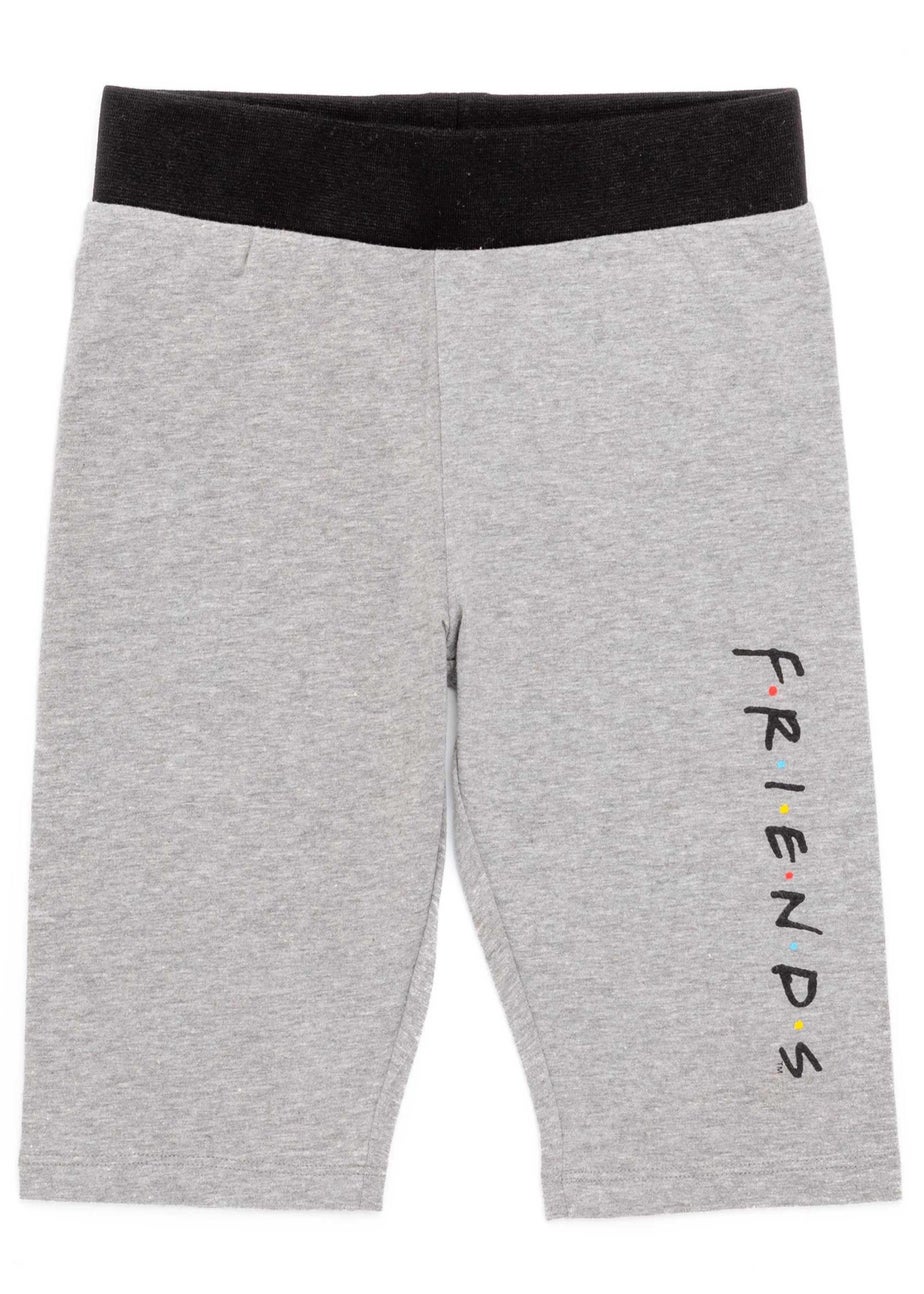 Friends Kids Cycling Short Black Pyjama Set (7-14 Years)