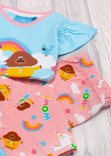 Hey Duggee Unicorn Kids Long Leg Blue Pyjamas (18 Months-5 Years)