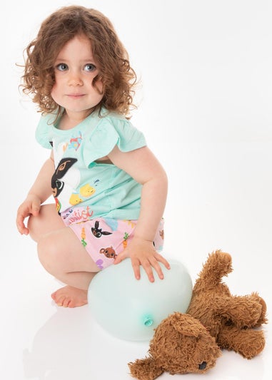 Bing Bunny Blue Kids Shortie Pyjamas (18 Months-5 Years)