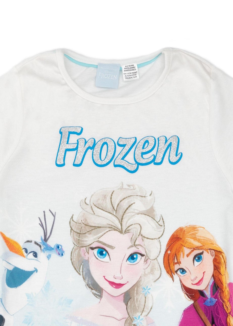Disney Frozen Kids Blue Shortie Pyjamas (2-8 Years)