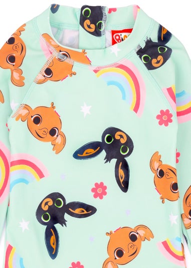 Bing Bunny Characters Kids Light Blue Swimsuit (12 Months-5 Years)