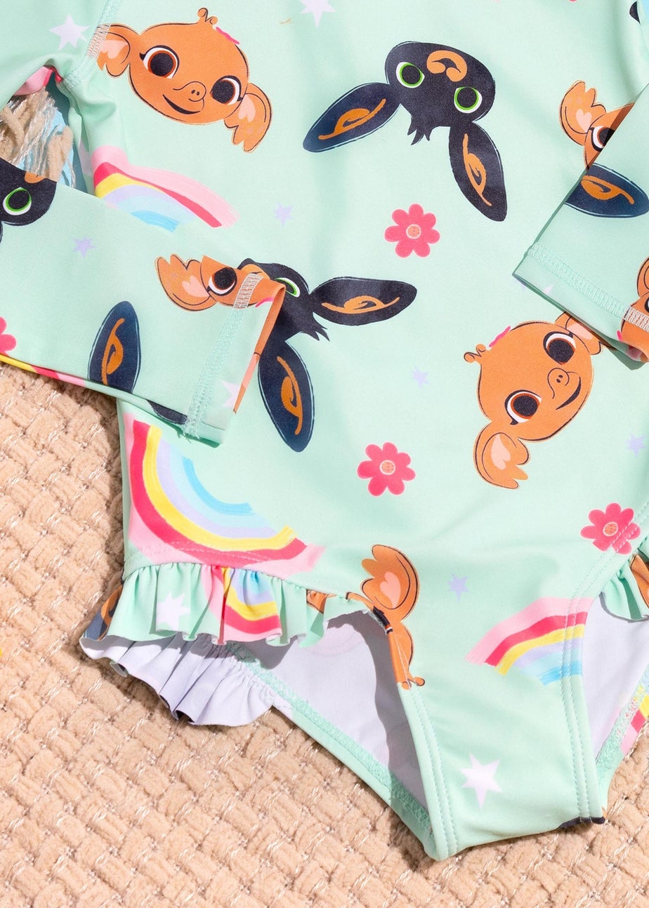 Bing Bunny Characters Kids Light Blue Swimsuit (12 Months-5 Years)