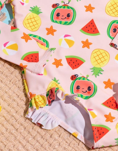 Cocomelon Kids Pink Swimsuit (12 Months-6 Years)