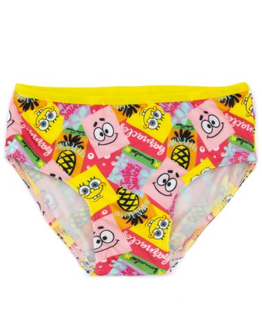SpongeBob Characters Kids Pink 2 Piece Swim Set (2-12 Years)