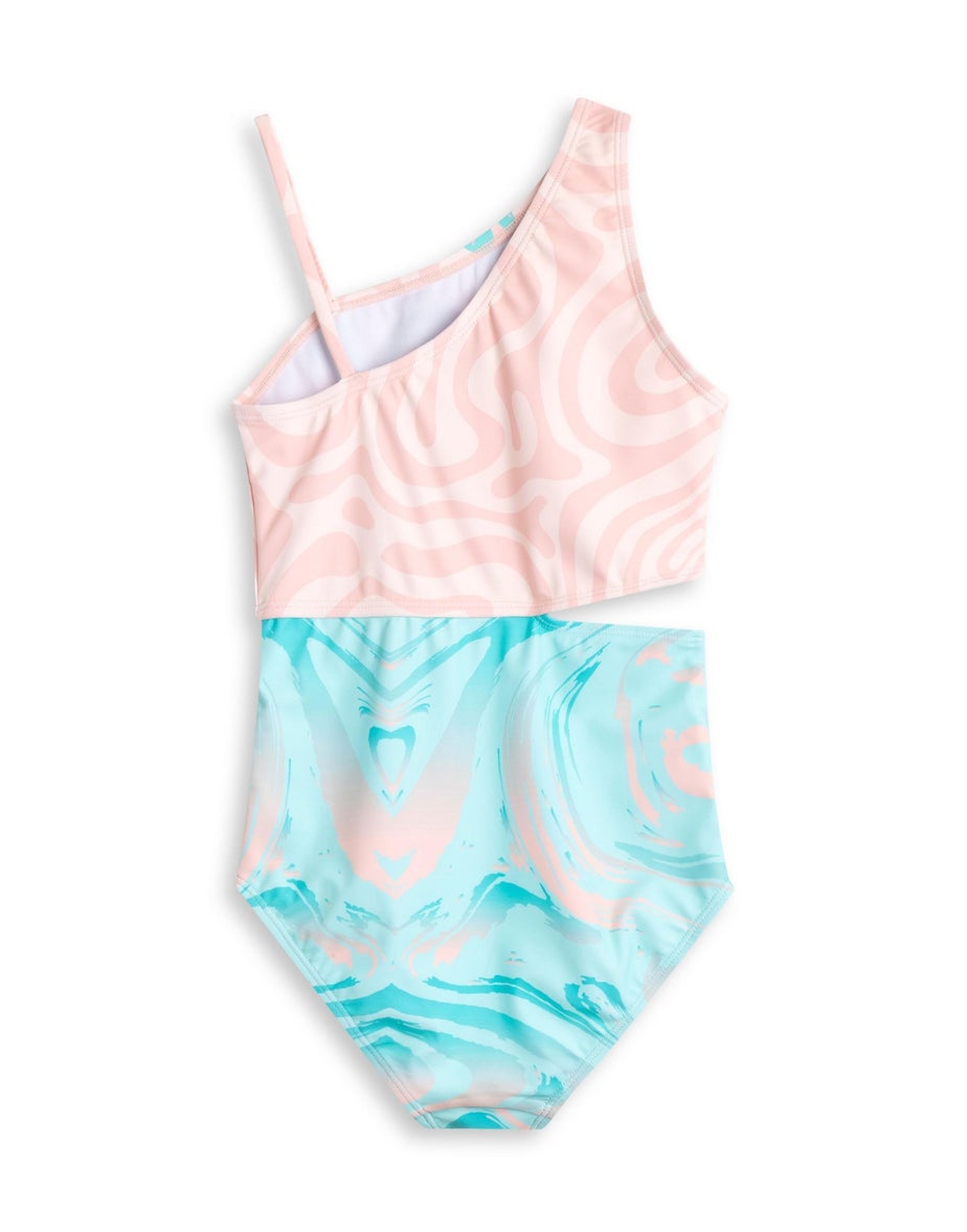 Disney Moana Kids Multi Coloured 1 Piece Swimming Costume (2-10 Years)