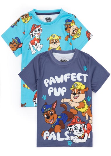 Paw Patrol Characters Kids Shortie Multi Coloured Pyjamas (2-7 Years)