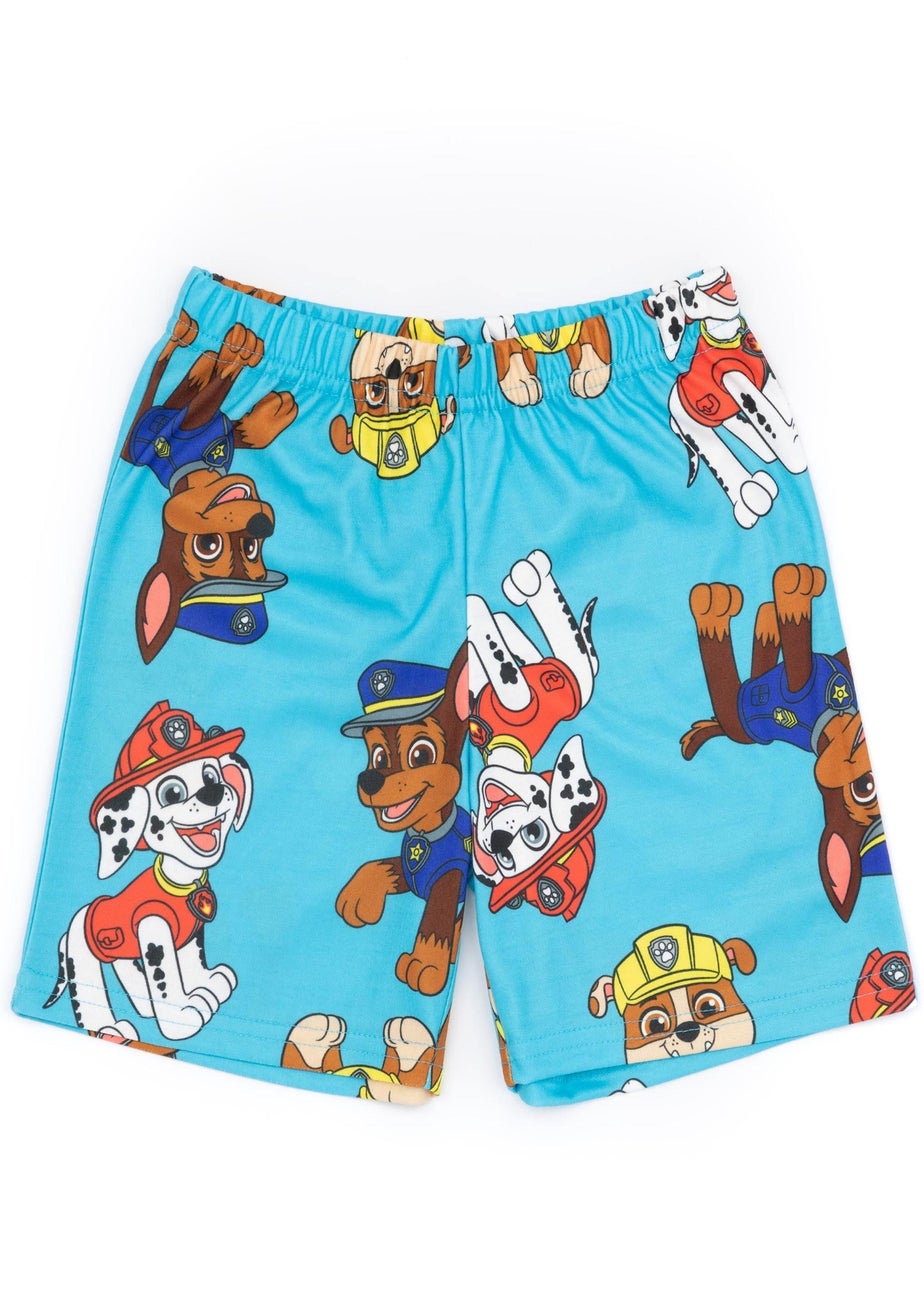 Paw Patrol Characters Kids Shortie Multi Coloured Pyjamas (2-7 Years)