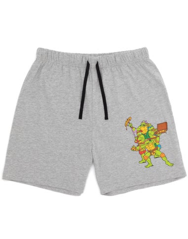 Teenage Mutant Ninja Turtles Grey "Always Hungry" Shortie Pyjamas