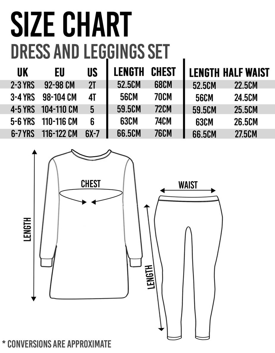 Paw Patrol Skye Kids Dress & Leggings Set (2-7 Years)