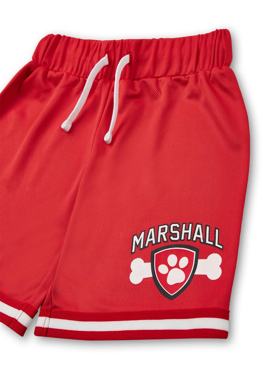 Paw Patrol Marshall Kids Red Basketball Set (2-7 Years)