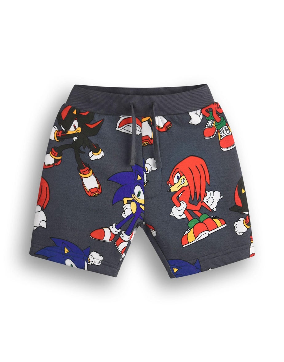 Sonic the Hedgehog Kids Sweatshirt & Shorts Set (3-10 Years)