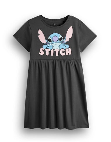Vanilla Underground Disney Stitch Kids Dresses 2 Pack (5-14 Years)