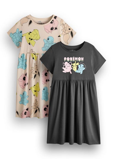 Pokemon Kids Dresses 2 Pack (4-14 Years)
