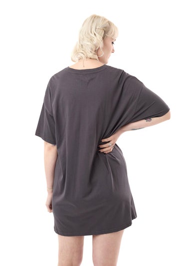 Disney The Nightmare Before Christmas Grey Everlasting Love T-Shirt Dress