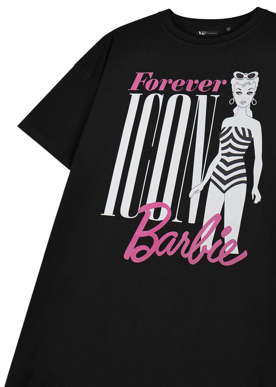 Barbie Black "Forever Icon" T-Shirt Dress