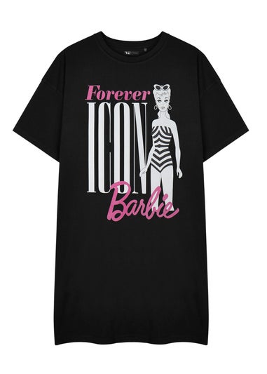 Barbie Black "Forever Icon" T-Shirt Dress