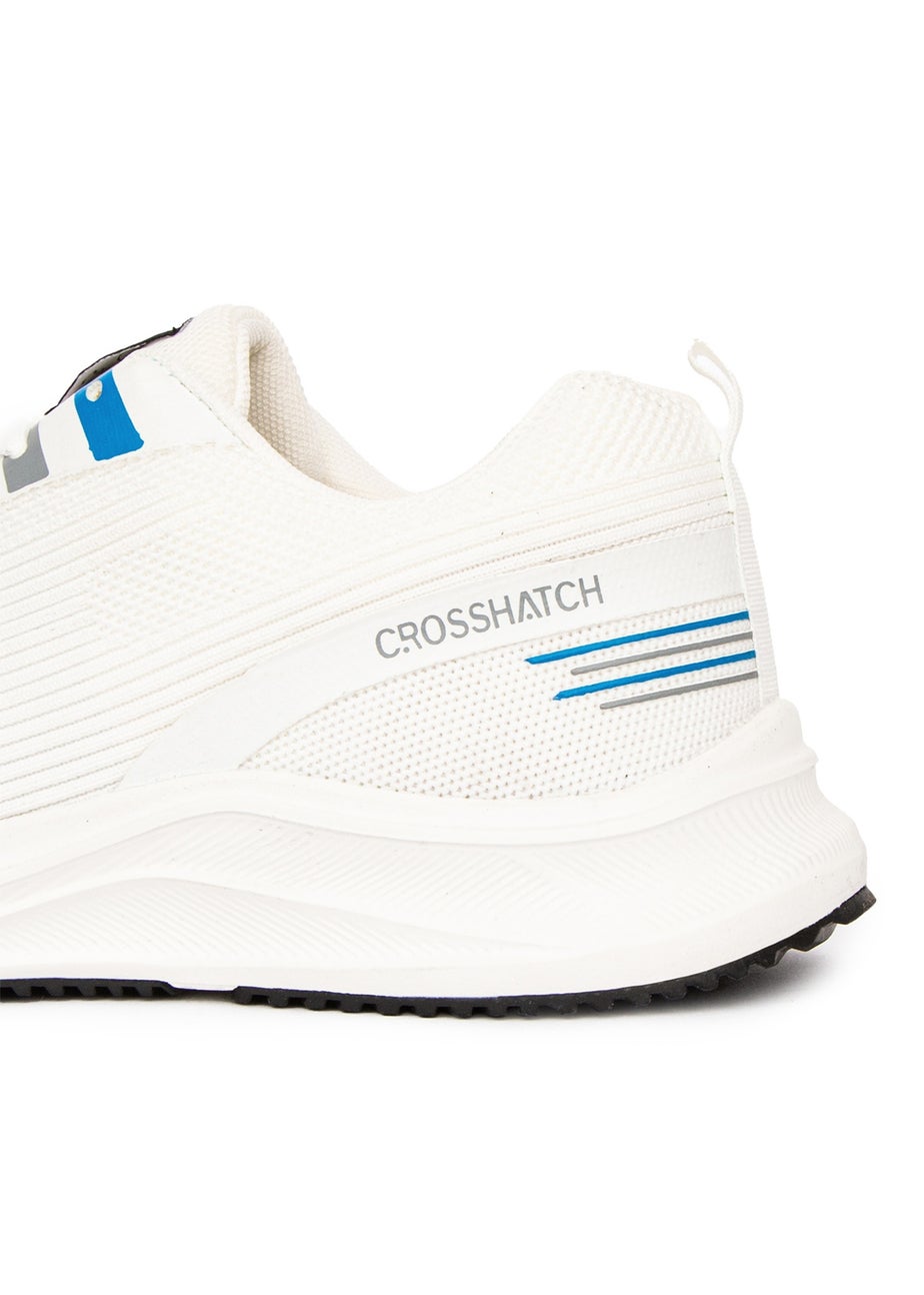 Crosshatch White Rivas Flyknit Trainers