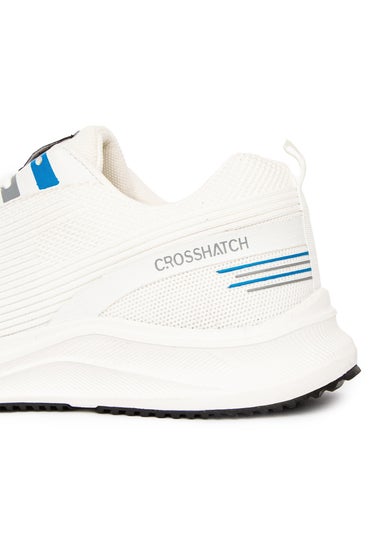 Crosshatch White Rivas Flyknit Trainers