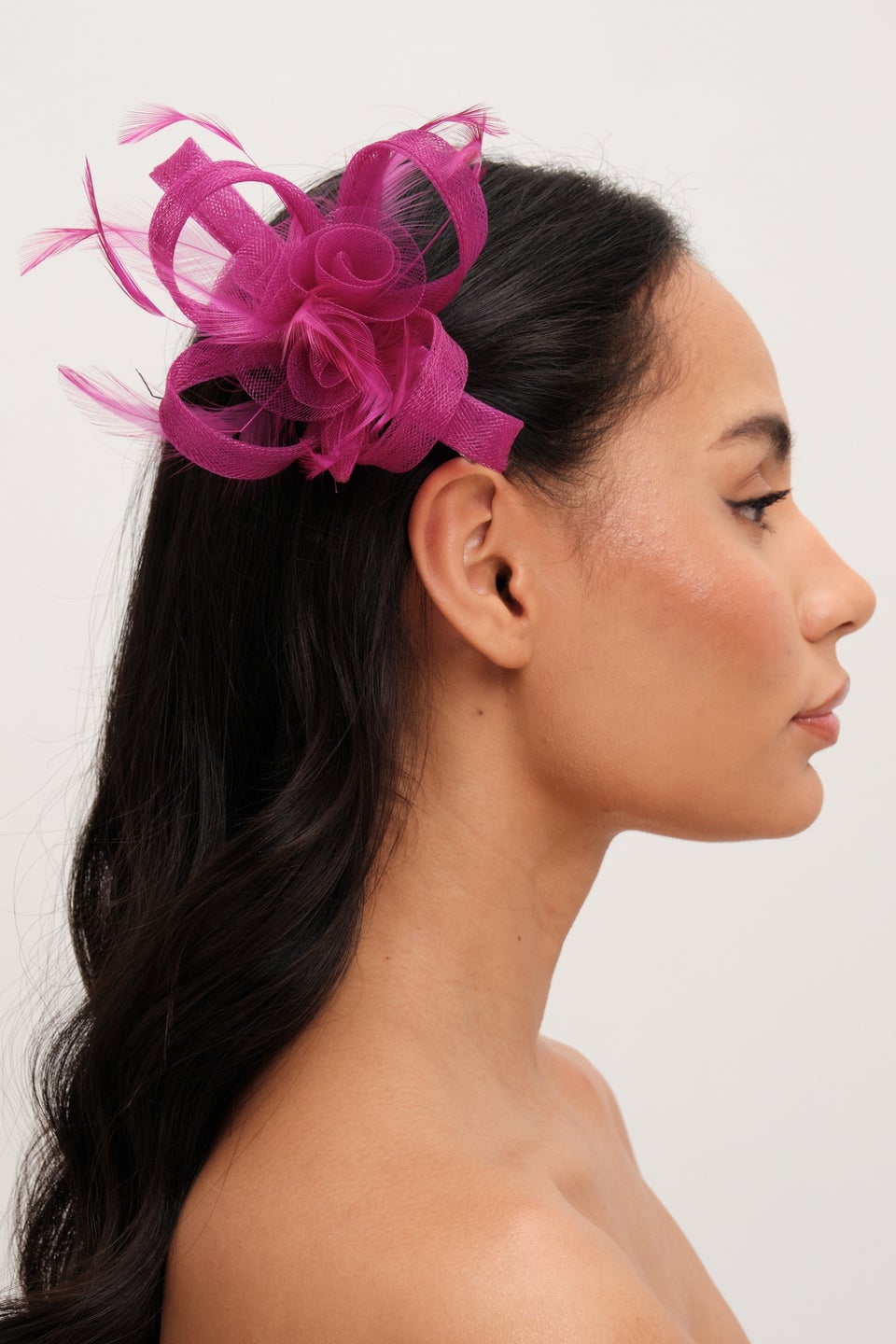 Jon Richard Small Berry Fascinator