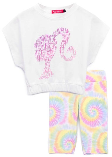 Barbie Kids Tie Dye T-Shirt & Shorts Set (3-10 Years)