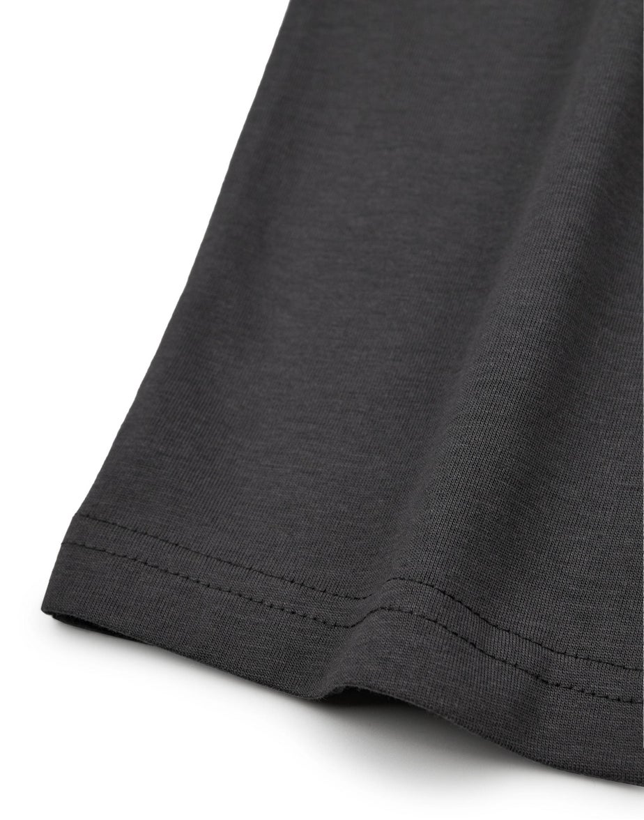 Vanilla Underground Barbie Grey Logo T-Shirt Dress