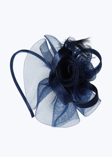 Muse Navy Loop Fascinator Headband