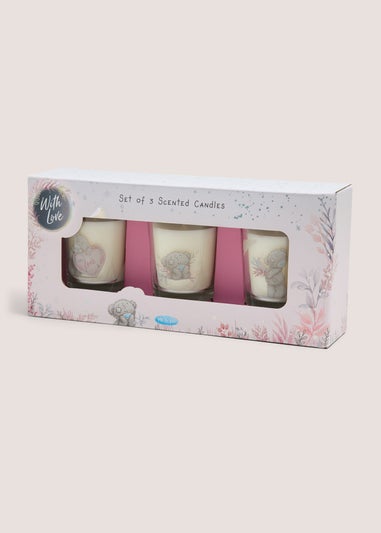 Tatty Teddy Set Of 3 Candles