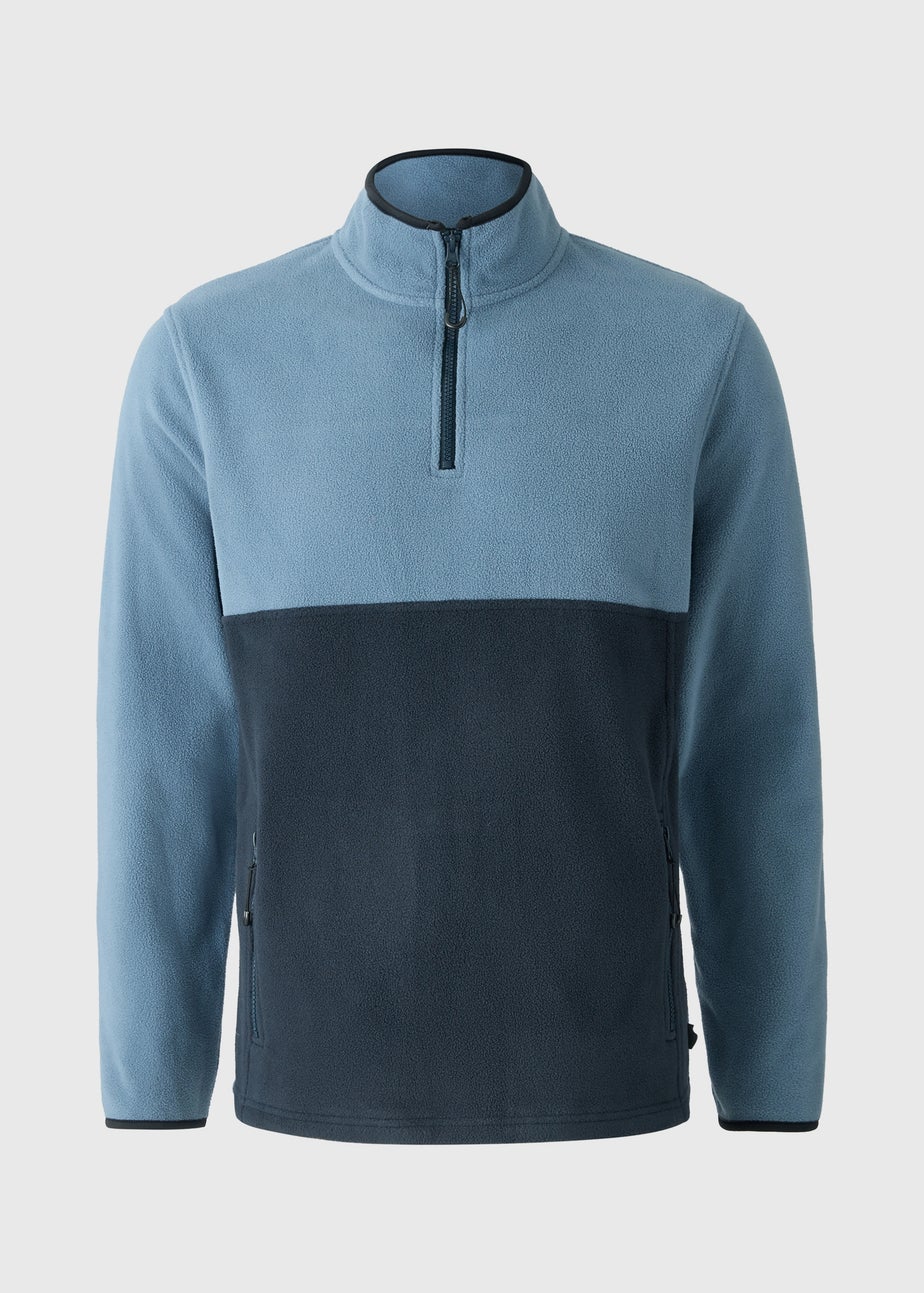 Souluxe Blue Block Fleece