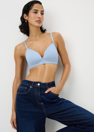 2 Pack Blue Bralettes