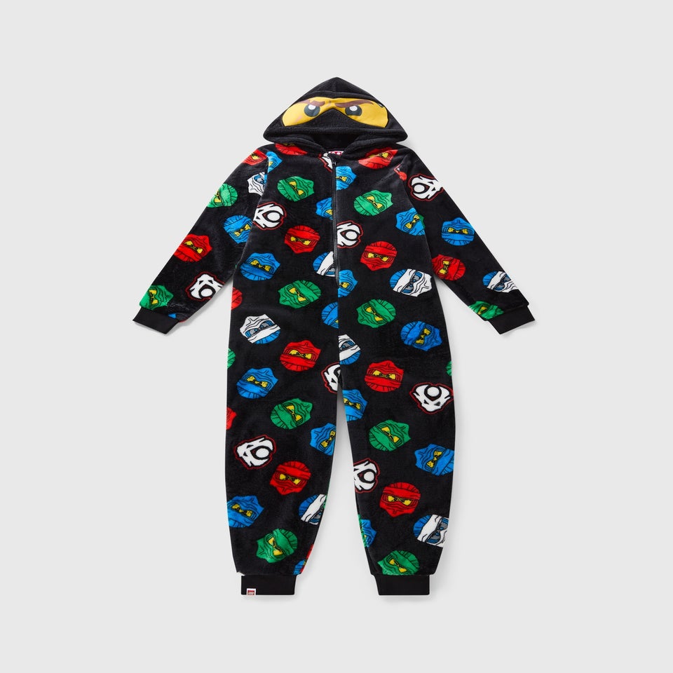 Lego Boys Navy Ninjago Onesie (5-11yrs)
